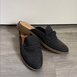Black Slip-On Loafers